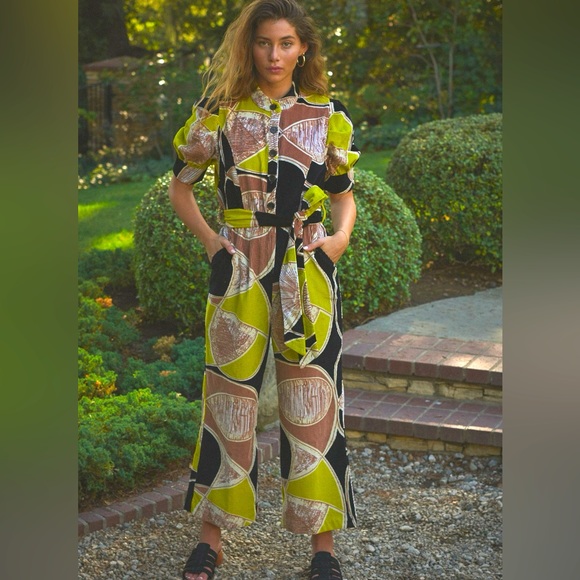 ODells Laurie Corduroy Jumpsuit in L - Picture 1 of 6